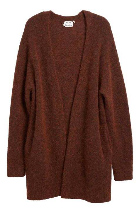 Under the direction of daniel lee, creativity lies at the heart of its designs for women, men and home. Acne Studios Raya Sh Mohair Knit Cardigan | Mohair knit ...