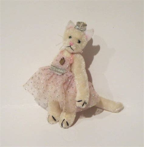 Miniature Stuffed Cat Princess Cottage Collectibles By Ganz Vintage