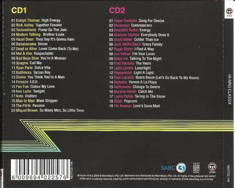 Retro Disco Hi Nrg Hi Nrg Classix Vol 1 Various Artists 39 Hi Nrg