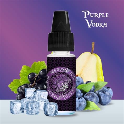 E Liquide Purple Vodka 50ml Ou 10ml E Liquide Medusa Juice E