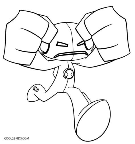 This drawing was made at internet users' disposal on 07 february 2106. Printable Ben Ten Coloring Pages For Kids Cool2bKids ...