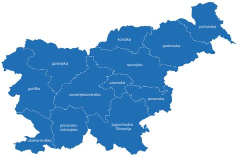 Regije V Republiki Sloveniji Moje Podravje