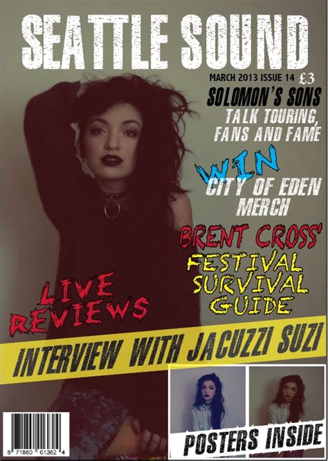 Serena S Media Blog Grunge Magazine Cover