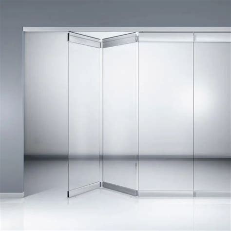 Home Folding Glass Partition At Rs 300square Feet Folding Partitions