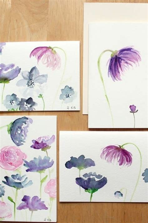 18 Easy Diy Art Projects You Can Make With Watercolors Watercolor