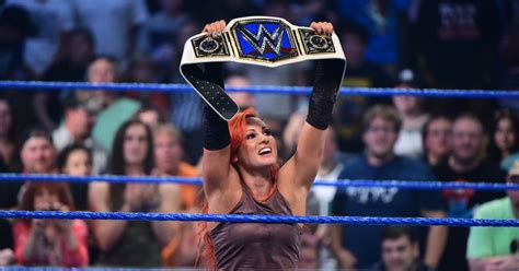 Wwe Smackdown Womens Champion Becky Lynch Our Womens Division Is