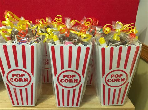 Popcorn Party Favor Circus Movie Hollywood Themes Baby Etsy
