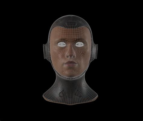 3d Model Woman Realistic Busts Game Ready Vr Ar Low Poly Cgtrader