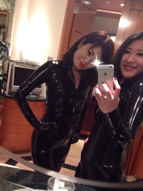 hot japanese latex dommes imgur pvc outfits boots and leggings asian doll latex girls hot