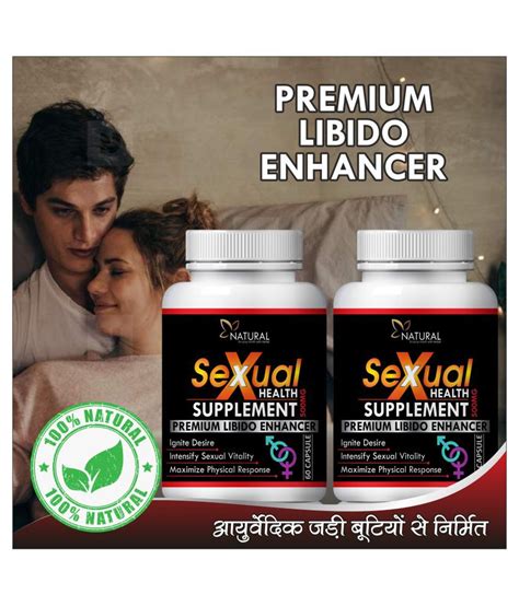 Natural Sexual Health Suppliment Capsule 120 Nos Pack Of 2 Buy Natural Sexual Health