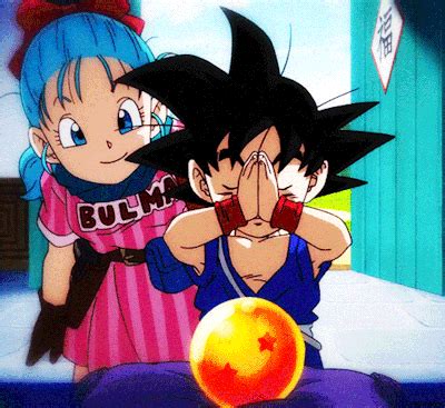 May 06, 2016 · if she gathers them all, an incredibly powerful dragon will appear and grant her one wish. kid goku gif | Tumblr | Anime dragon ball super, Anime dragon ball, Dragon ball image