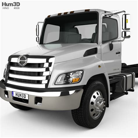Hino dutro standardcab chassis 2010 modelo 3d. Hino 268 A Chassis Truck 2007 3D model - Vehicles on Hum3D