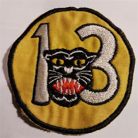 Usaf Variant 13th Tactical Fighter Panther Pack Vietnam War Patch