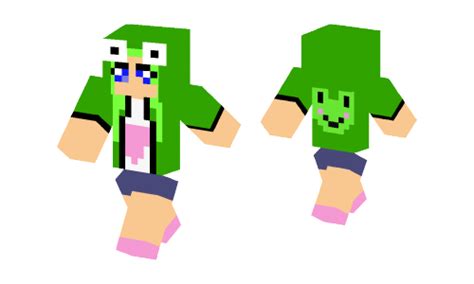 Frog Girl Skin Minecraft Skins