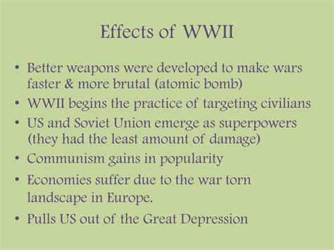 Ppt Events And Effects Of World War Ii Powerpoint Presentation Id3877654