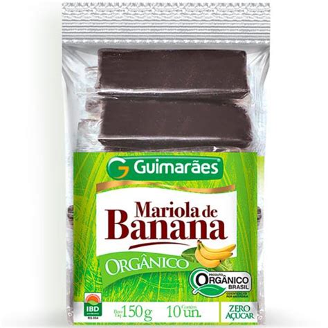 Doce Mariola De Banana Guimarães Orgânico 150g Sonda Supermercado Delivery