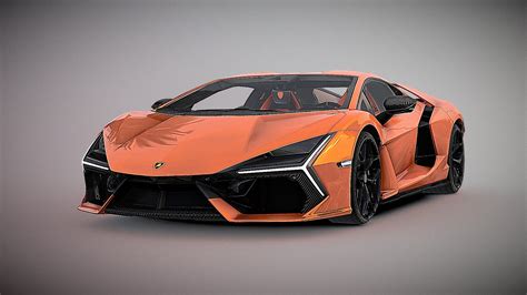 Lamborghini Revuelto Free Realistic Download Free 3d Model By