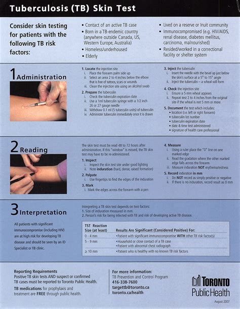 Tb Skin Test Instructions — Wellone Medical Centre