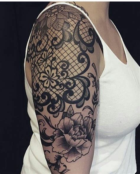 70 Luxurious Lace Tattoo Designs You Have Never Been This Pretty