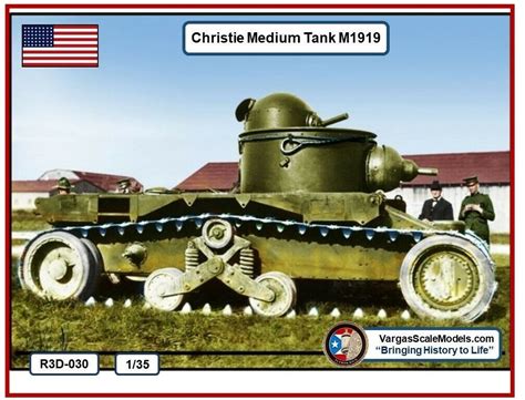 Us Christie 1919 Interwar Tank Vargas Scale Models R3d 030 Armorama™