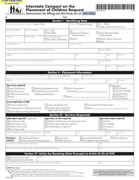 Form Dhs 4266 Eng Fill Out Sign Online And Download Fillable Pdf
