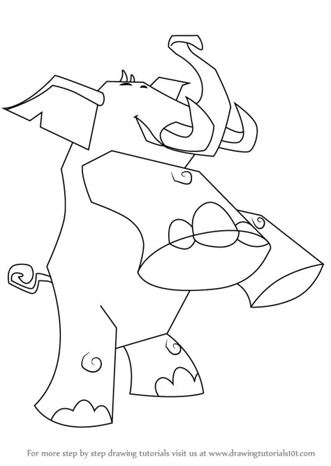 Free download 58 best quality lion drawing tutorial at getdrawings. Learn How to Draw Elephant from Animal Jam (Animal Jam) Step by Step : Drawing Tutorials