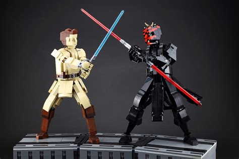 Obi Wan And Darth Mauls Lightsaber Duel Lego 7 Flickr