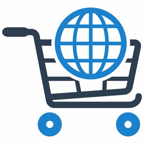 Global Shopping Ecommerce Icon Download On Iconfinder