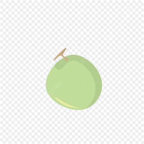 Gambar Buah Tangan Dicat Sketsa Gaya Garis Sederhana Blewah Melon