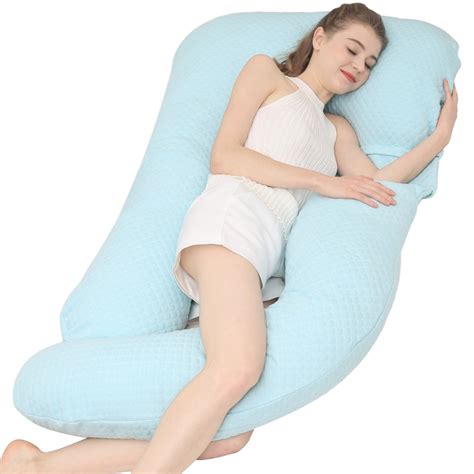 Maternity Pillow Sleeping Side Sleeper Pillow For Pregnant Women Soft Comfortable U Shape Waist