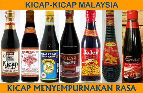 Jenama munchy's bermula apabila 2 orang. Jenama-Kicap-popular-di-Malaysia | Yams, Baby food recipes ...