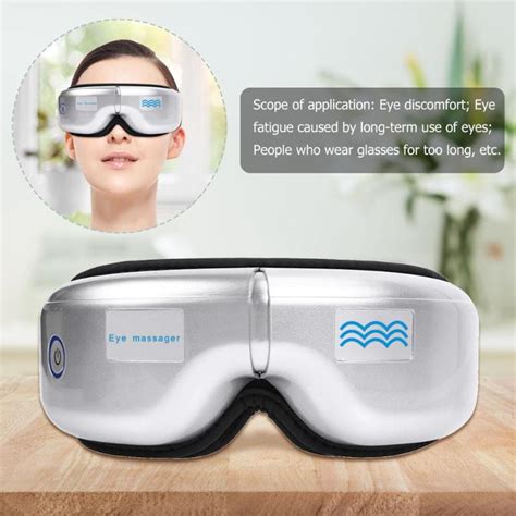 Portable Eye Massage Spa Instrument Electric Air Pressure Eyes Massager Wireless Vibration