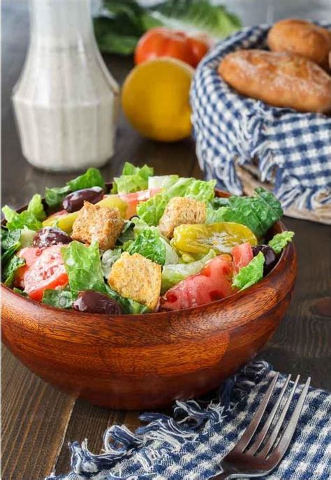 The olive garden salad dressing recipe is a simple base of mayonnaise and vinegar. Copycat Olive Garden Salad Recipe | AllFreeCopycatRecipes.com