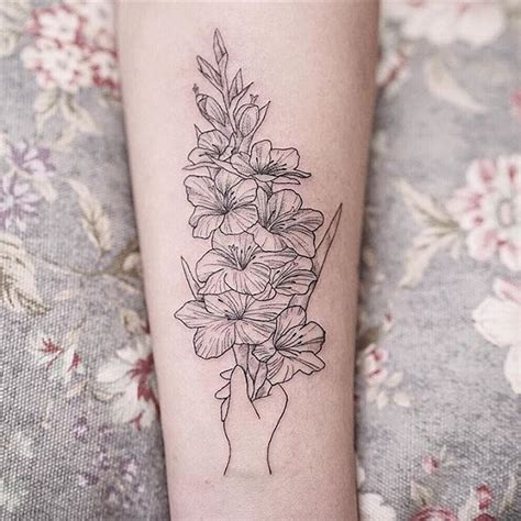 Gladiolus Tattoo Tattoos