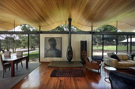 Seeley Architects Lauriston Australian Modern House Living Room