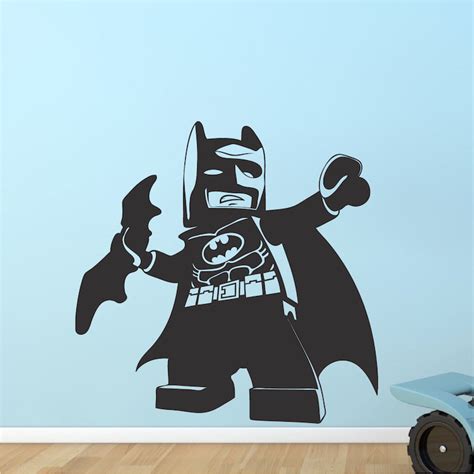 Lego Batman Kids Bedroom Decal Sticker Lego Movie Batman Wall Decal