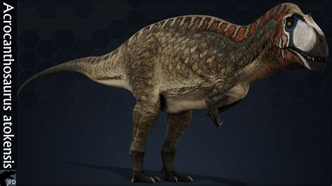 Jagged Fang Designs Acrocanthosaurus Atokensis Roblox Era Of Terror