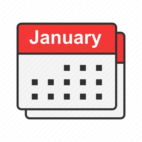 January 1 Calendar Icon Psdgraphics