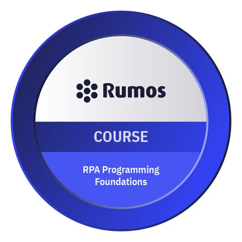 Rpa Programming Foundations Credly