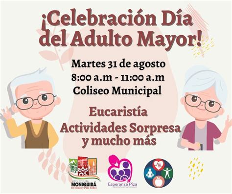 ¡celebraciÓn Del DÍa Del Adulto Mayor
