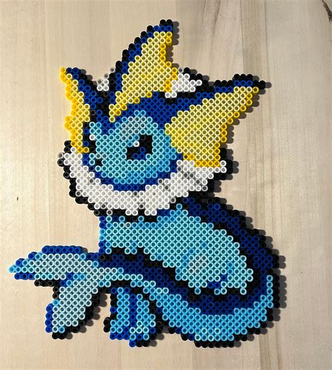 Vaporeon Pixel Art Etsy