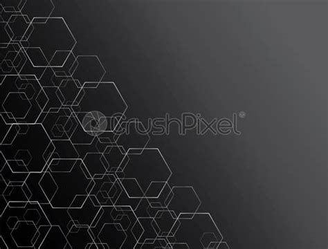Hexagon Line Abstract And Space Art Background Stock Vector 1364936