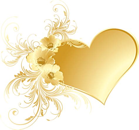Wedding Heart Gold Clipart 10 Free Cliparts Download Images On