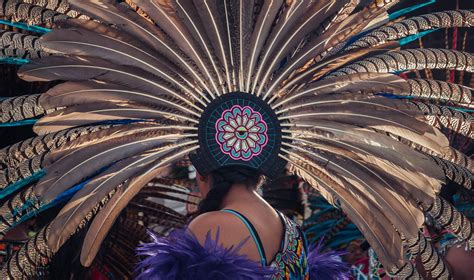 Aztec Dancer Feathered Headdress ⋆ Fine Art Photography Of Mexico