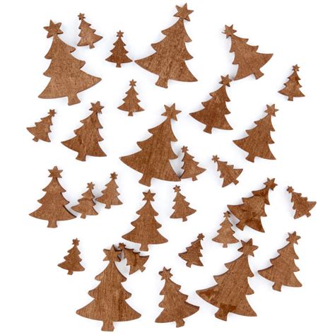 Golden Wood Christmas Tree Cutouts Wood Cutouts Wood Crafts Craft