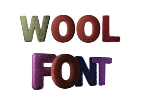 Artstation Wool Font
