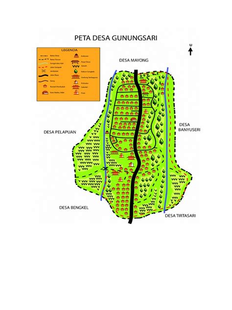 Peta Desa Gunungsari Pdf