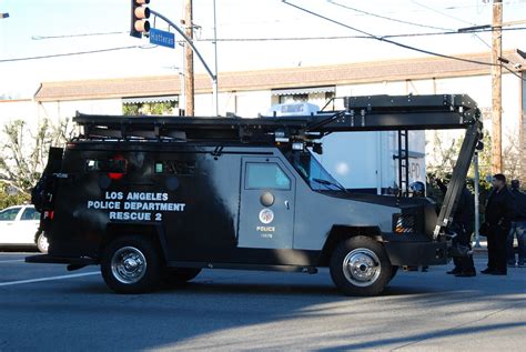 Los Angeles Police Department Lapd Lenco Swat Vehicle A Photo On
