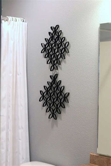 30 Homemade Toilet Paper Roll Art Ideas For Your Wall Decor Amazing