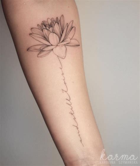 Pin By Grace Miller On Tattoos Lily Flower Tattoos Water Lily